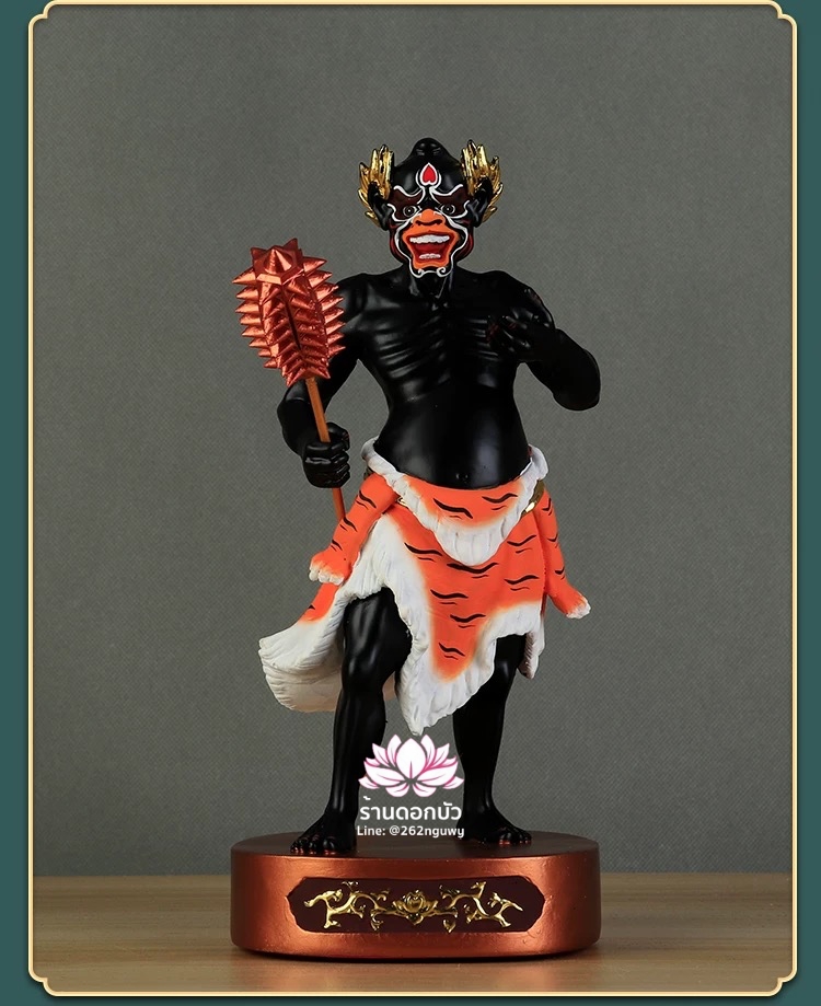 โหงวกุ้ย อู่กุ้ย อู่กุ้ยเจียงจิน หรือ ขุนพลห้าผี เทพบริวารสายนรก งานเรซิ่นคุณภาพสูง ขนาด 8/10/12 นิ้ว
