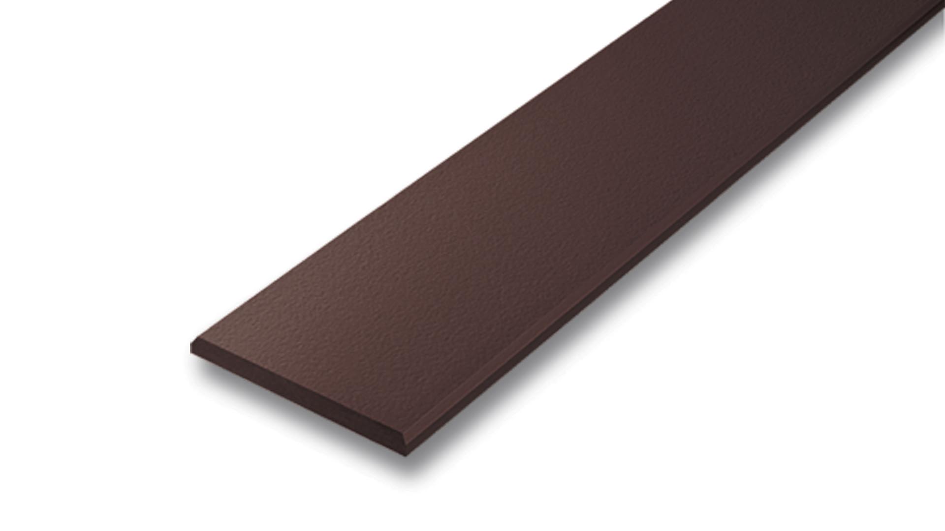 ไม้ระแนง เอสซีจี รุ่นลบมุม ขนาด 7.5x300x0.8 ซม. สีน้ำตาลโอ๊ค