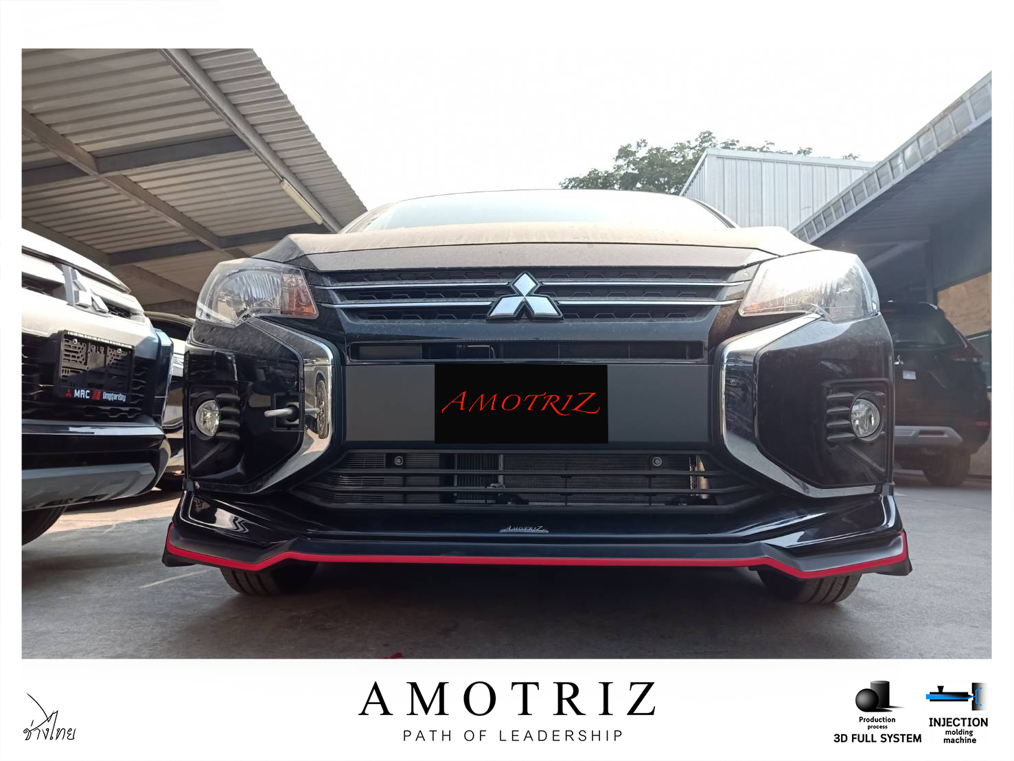 Mitsubishi Attrage 2020 body kits by Amotriz