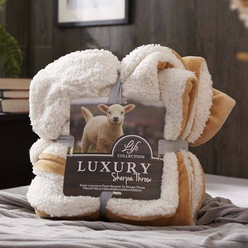ผ้าห่มขนแกะ