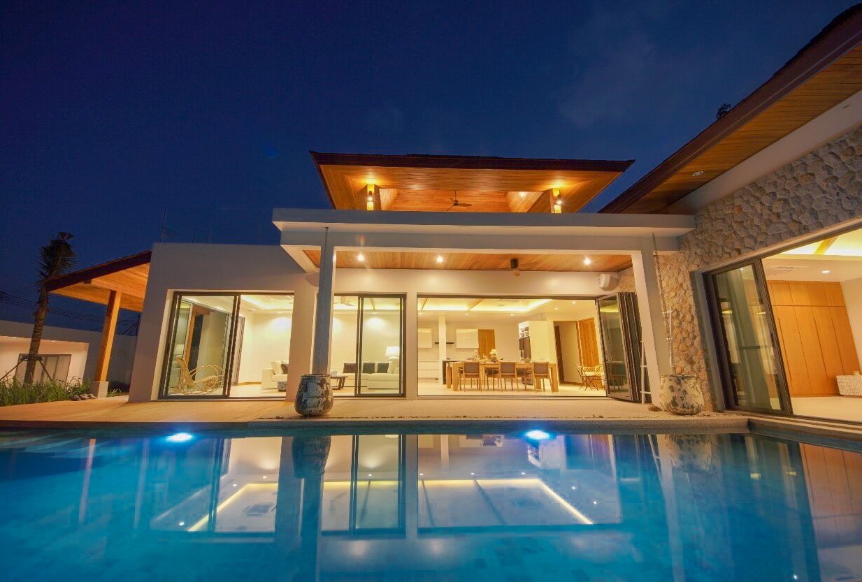 For Sales : Cherng talay, New luxury villa @soi Pasak 8, 4 bedrooms