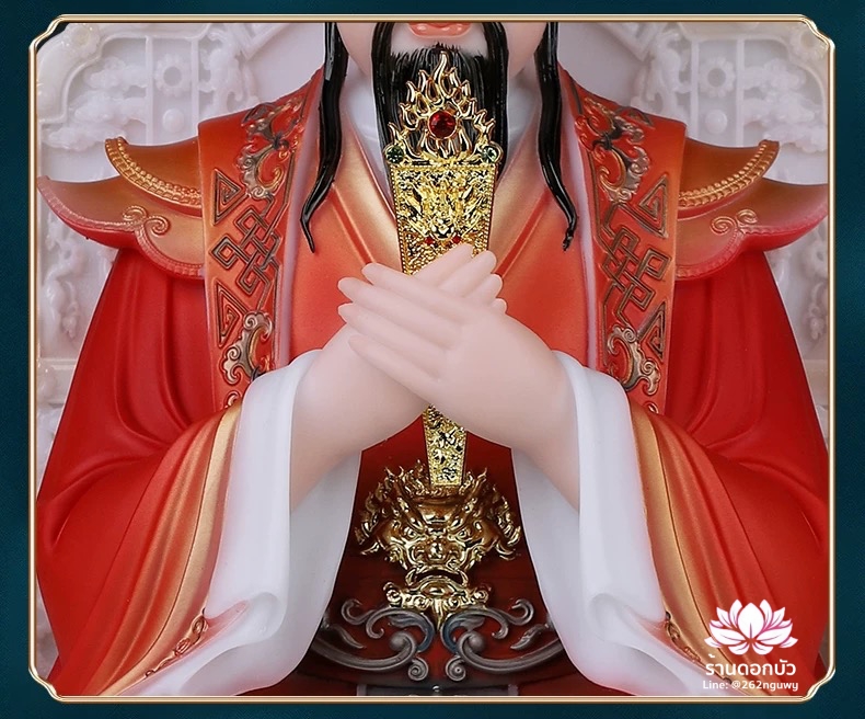 เง็กเซียนฮ่องเต้ หยกอ๋องส่องเต่ และ พระนางซีหวังหมู่ กิมบ้อเนี่ยเนี้ย งานหินอ่อนคุณภาพสูง ขนาด 12/16/19/26 นิ้ว