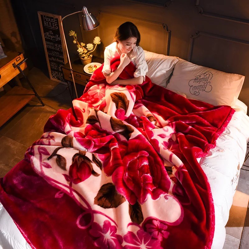 ผ้าห่มขนมิ้ง ขนาด 6 ฟุต