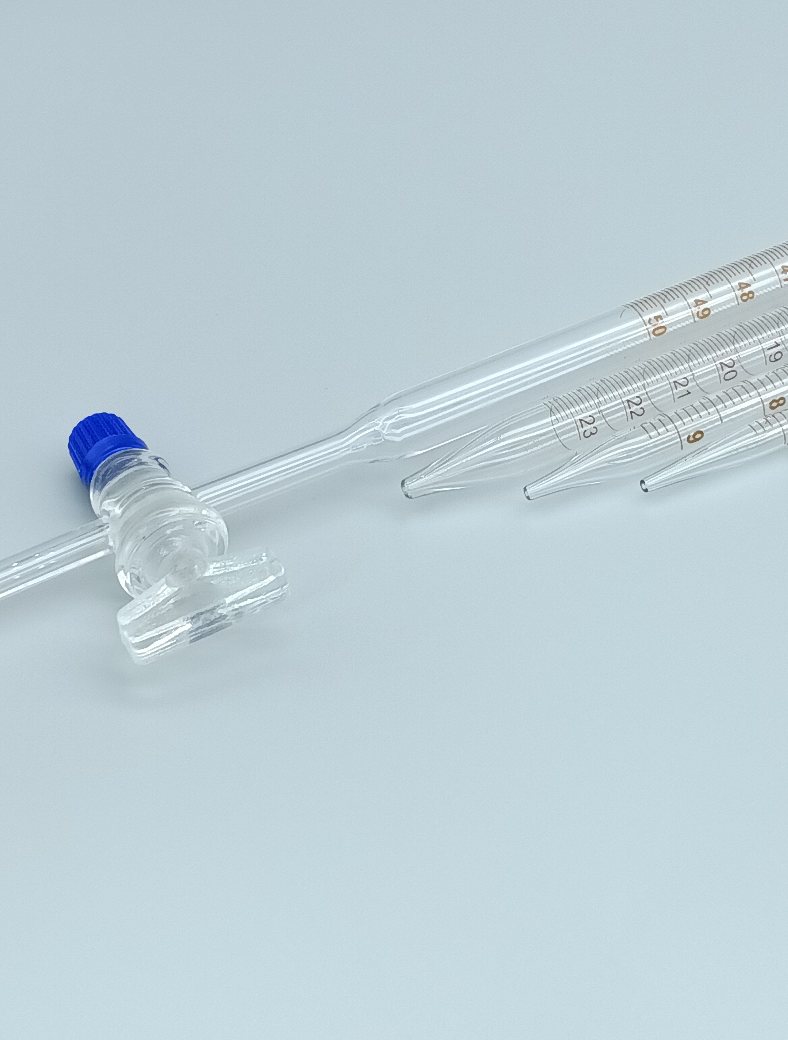บิวเรตต์ Burette with stopcock 50 ml