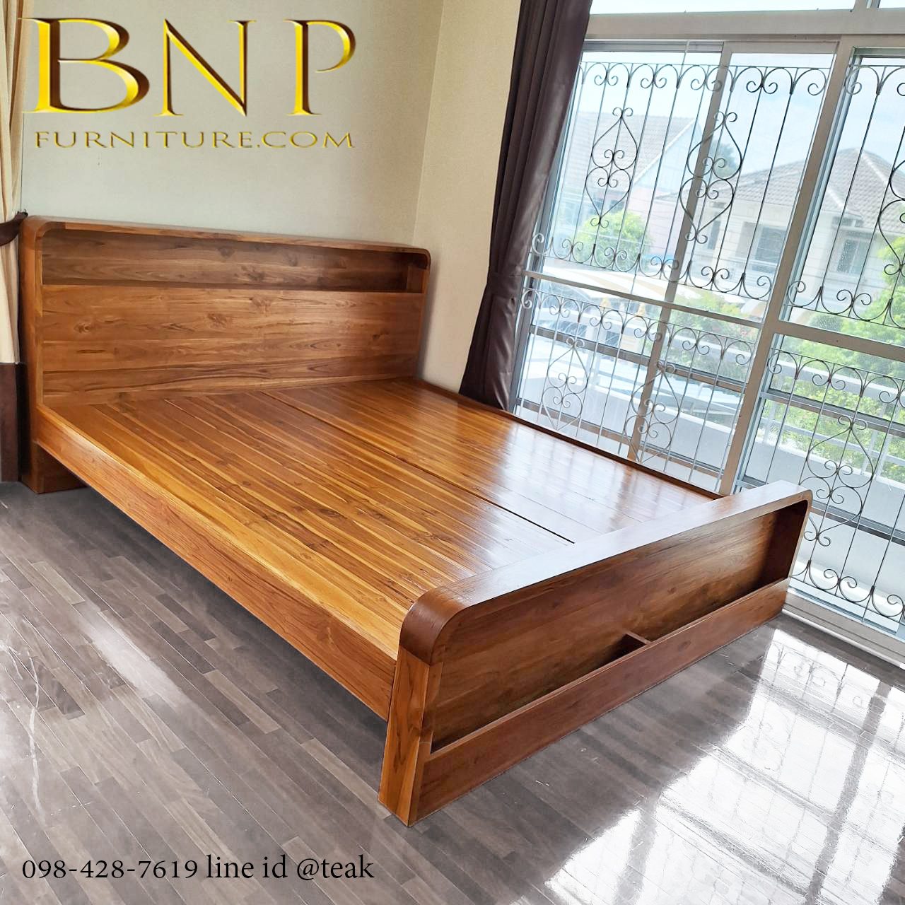 เตียงนอน 6 ฟุต รุ่น รีรัน (เเคปซูน)