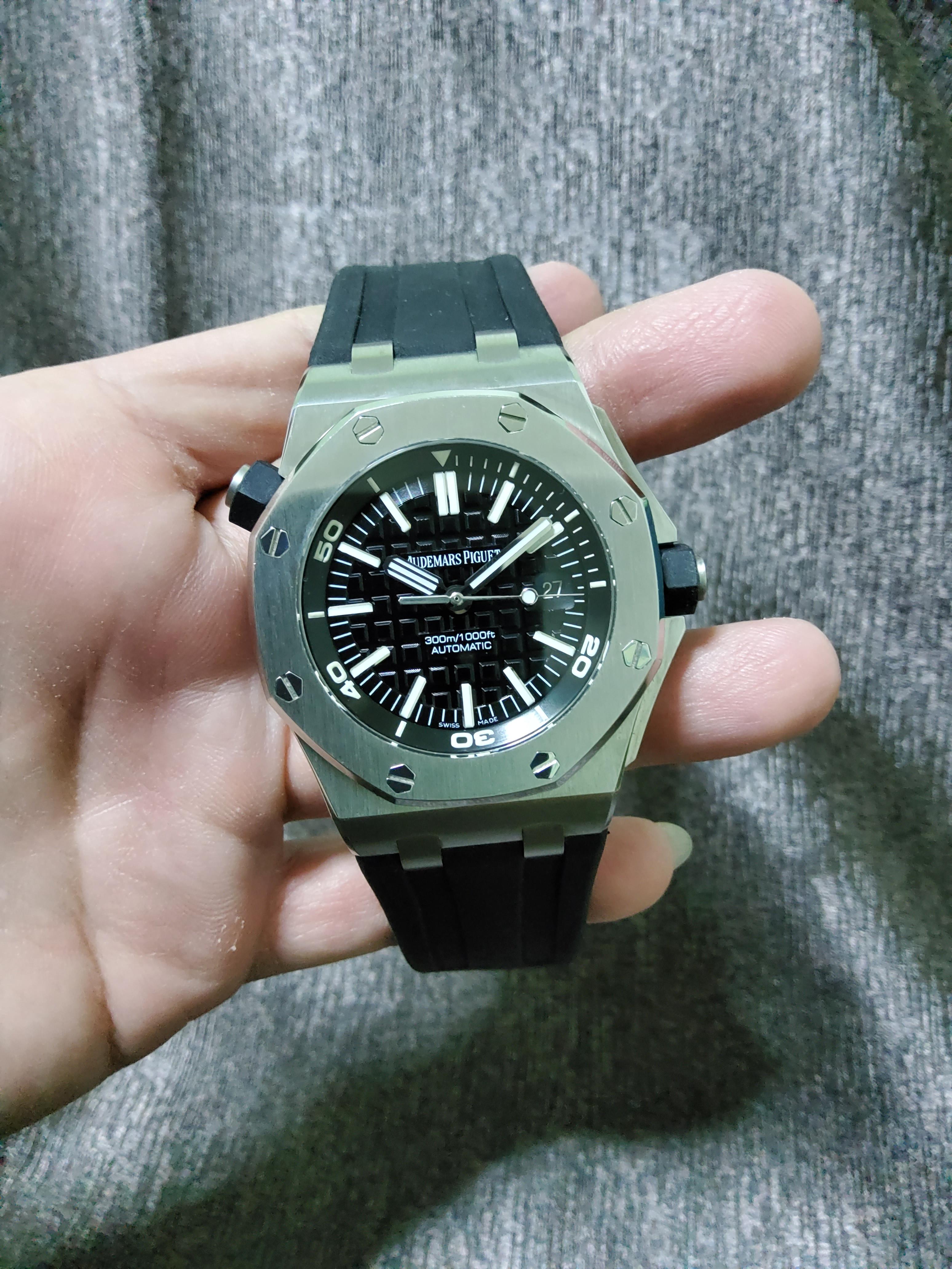 USED AP DIVER STEEL (42MM.)