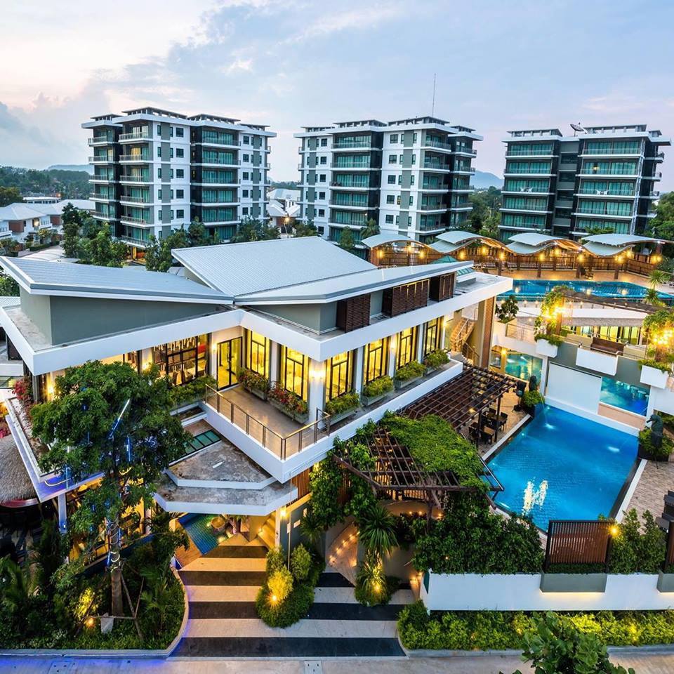 For sales : Chalong Miracle Condominium luxury modern 92 SQM. Club house & Moutain View