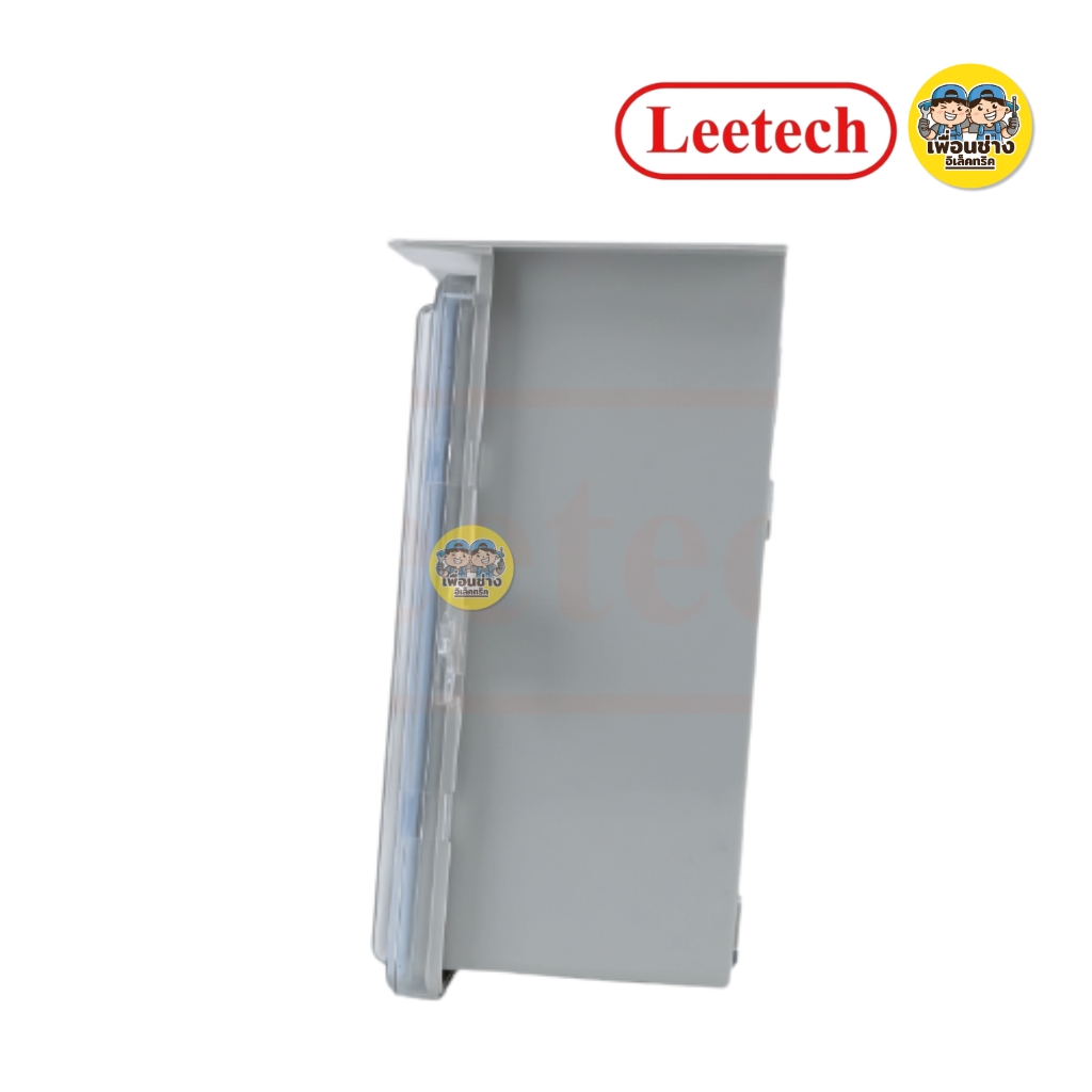 **ฝาใส** LEETECH ตู้กันน้ำพลาสติกฝาใส รุ่น L-CT ขนาด 4x6 6x8 7x12 9x10 10x12 สีเทา สีดำ กล่องกันน้ำพลาสติก กันน้ำ IP54 ลีเทค