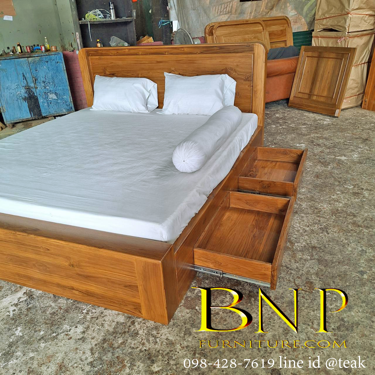 เตียงนอน 4 ลิ้นชัก รุ่น โลเวอร์