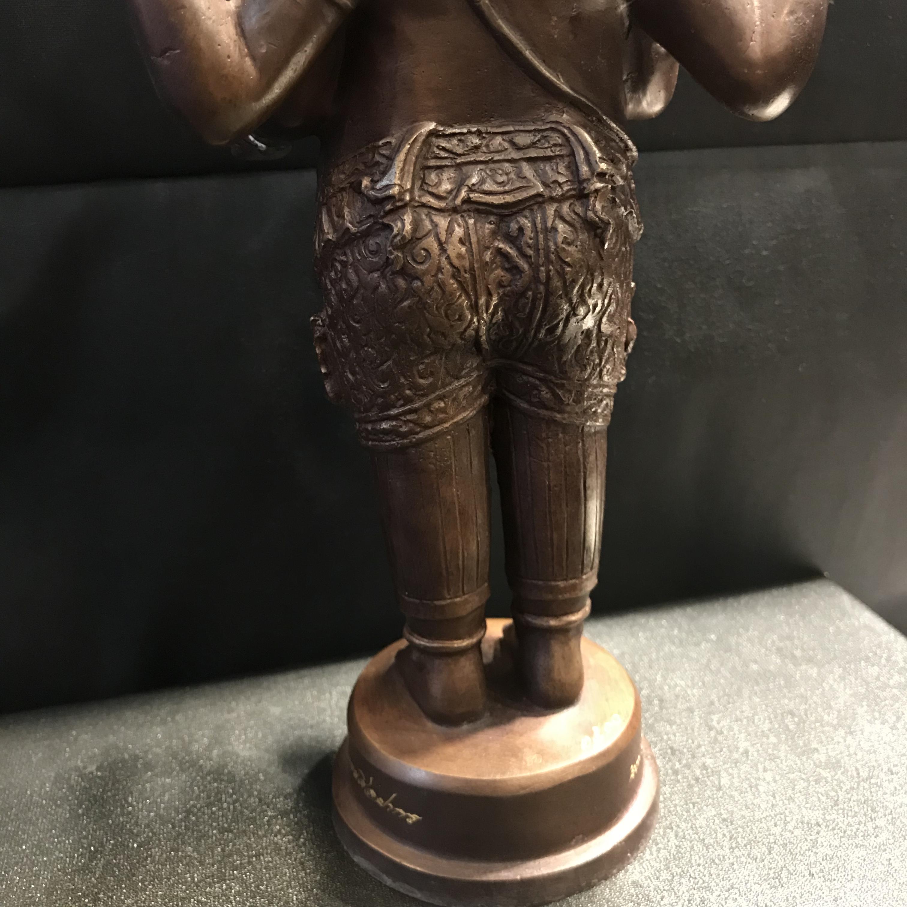 พระพิฆเนศ รุ่นครบรอบ100 ปี กรมศิลปากร ปี2556 ขนาดบูชา ปางประทานพร(องค์ยืน)สูง 10 นิ้วครึ่ง No.3510