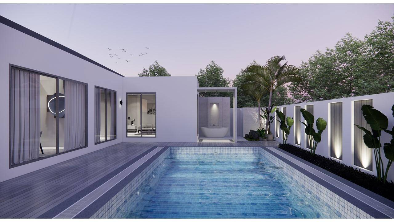 For Sales : Kohkaew, Pool Villa near BIS School, 3 bedrooms 3 bathrooms