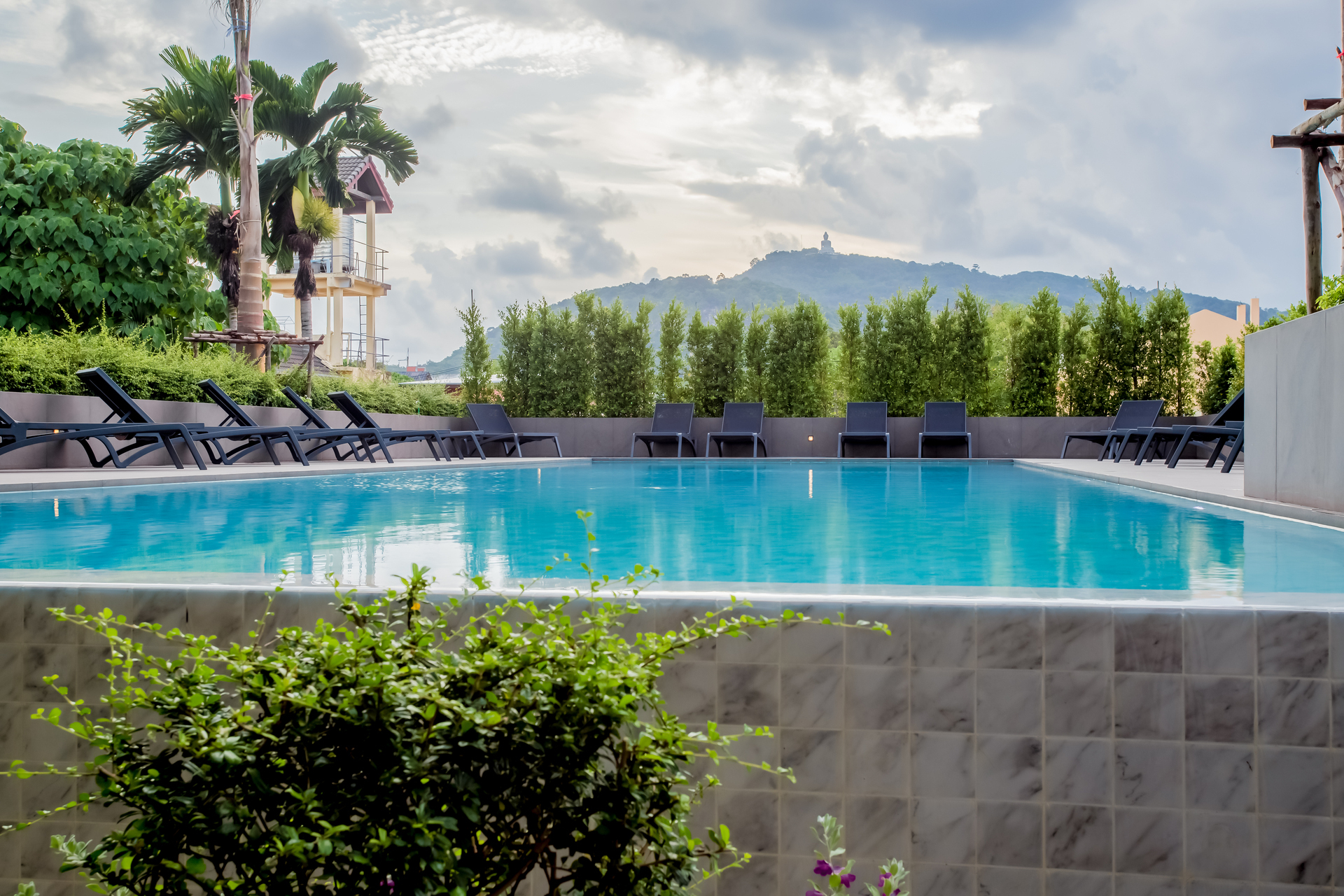 For Rent : Condo in Chalong area Tower II, 1 Bedroom 1 Bathroom, 4th flr.