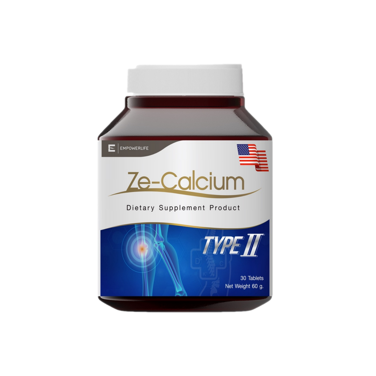 Empowerlife Ze-calcium 30 tablets