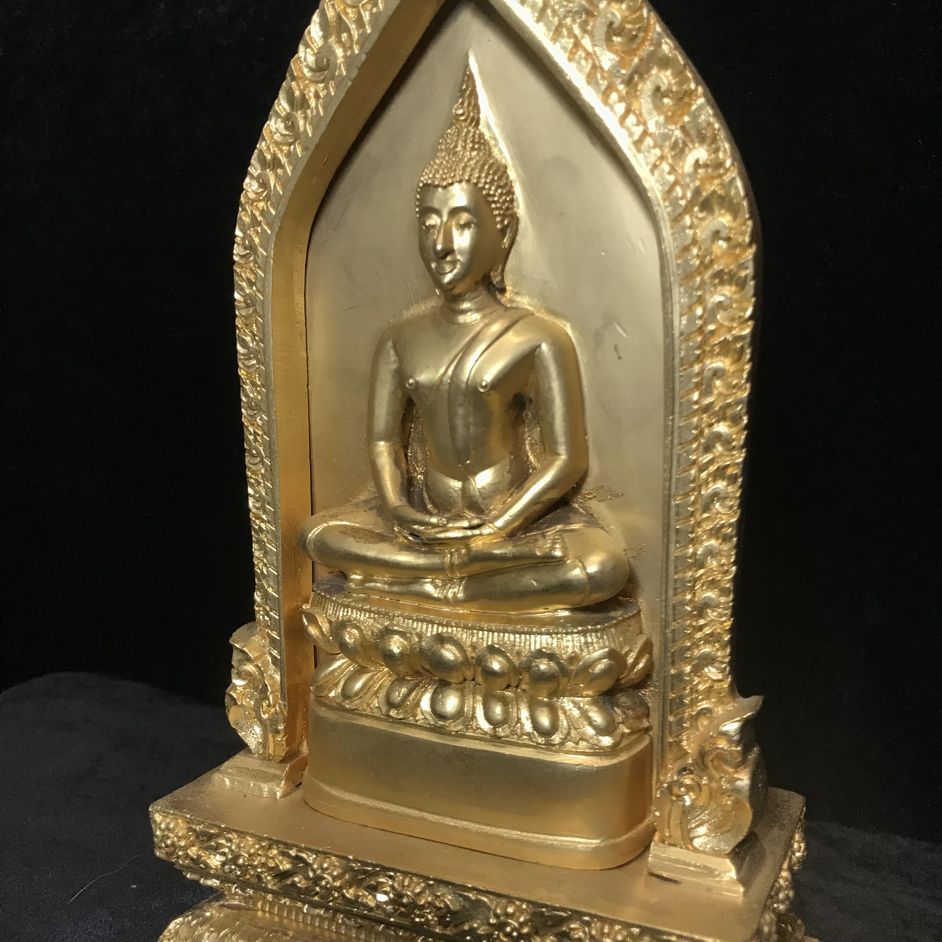 พระบูชาสมเด็จศิริราชร้อยปี(พระคะแนน) หลัง ภปร. ปี2531 ในหลวงรัชกาลที่9พระราชทานผงจิตรลดา(พระดี พิธีใหญ่ ปีลึก เจตนาบริสุทธิ์ สุดยอดมวลสาร)(องค์กรรมการ กะไหล่ทอง หายาก)