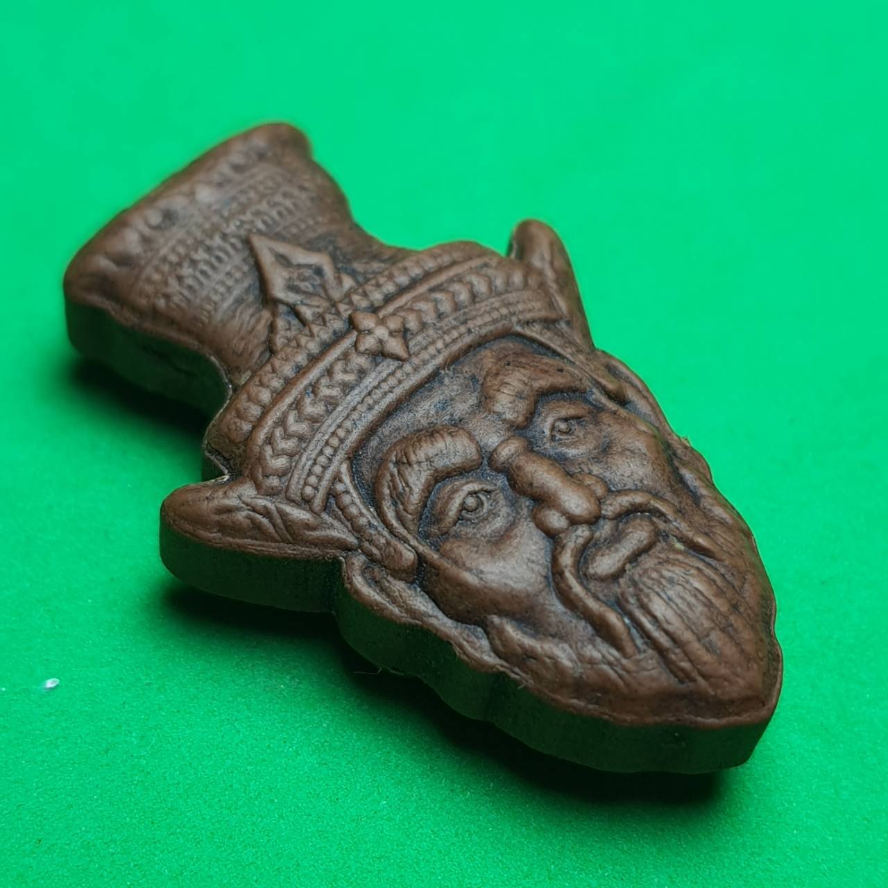 พระเครื่อง พระฤาษีนารอด สีน้ำตาล รุ่น เมตตา บารมี ค้าขายดี มีโชคลาภ พระแท้ พระฤาษีนารอดแท้ พระฤาษีนารอดของแท้