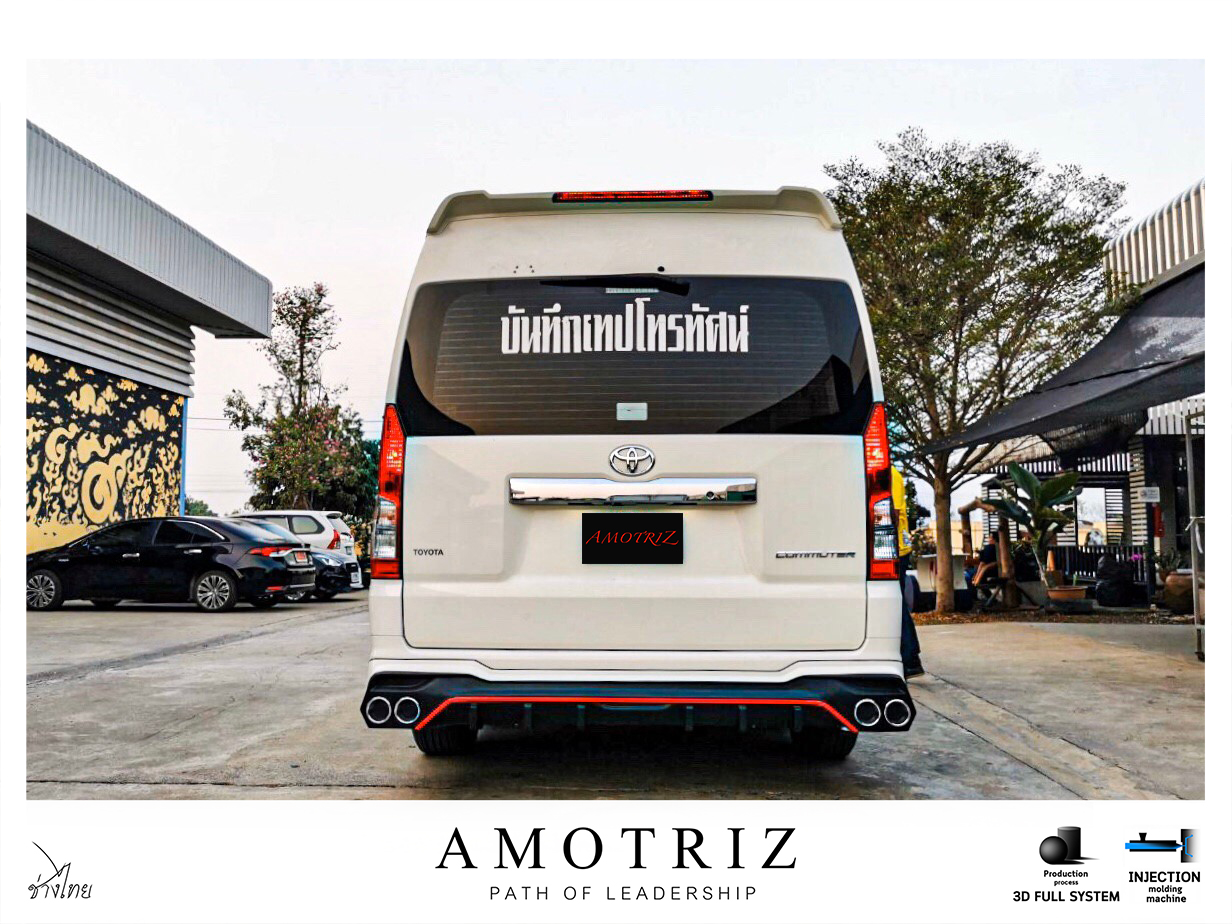 Toyota Commuter 2019 V.2 bodykits by Amoriz