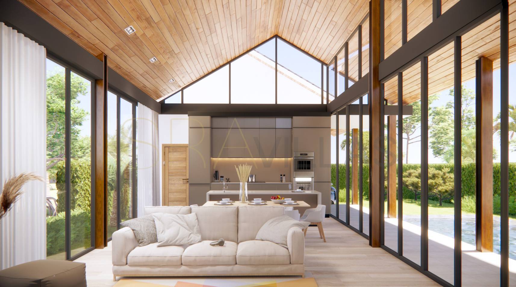 For Sales : Sakhu, Luxury Villas Tropical Style, 3 bedrooms 3 Bathrooms