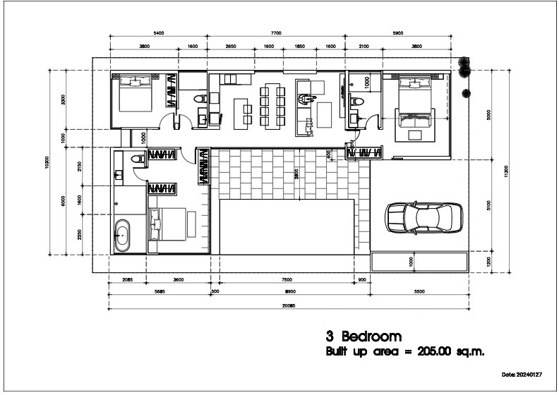 For Sales : Naithon, Private Pool Villa, 3 bedrooms 3 Bathrooms