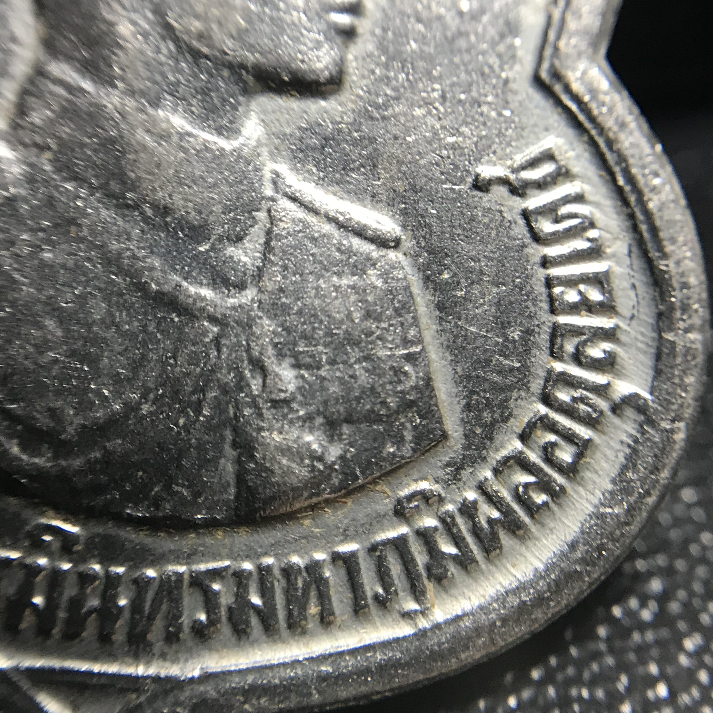 เหรียญอนุสรณ์มหาราช 3รอบ รัชกาลที่9 ปี2506 เนื้ออัลปาก้า โค๊ด "สว" สายโซ่คล้องเดิม