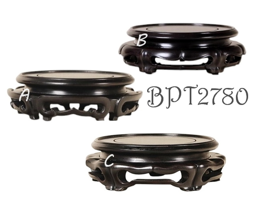 กี๋หรือฐานไม้สไตล์จีน-BPT2780-