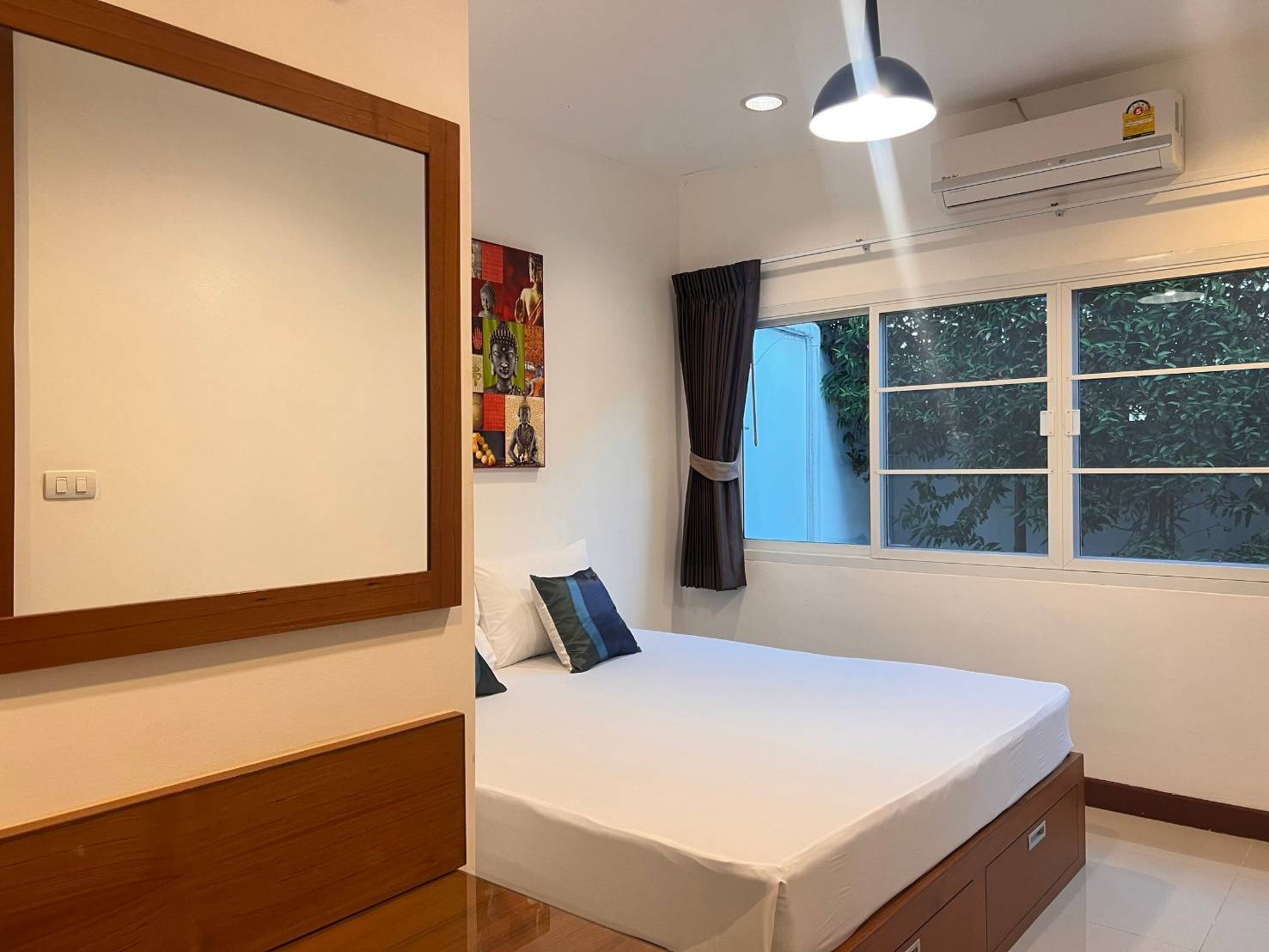 For Rent : Chalong, One-story townhome, 2 bedrooms 2 bathrooms