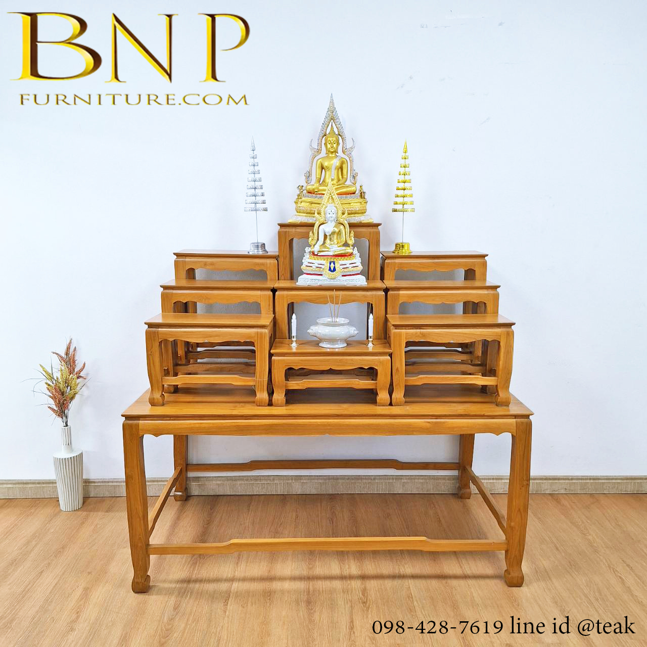 โต๊ะหมู่บูชา รุ่นพุทธานุภาพ