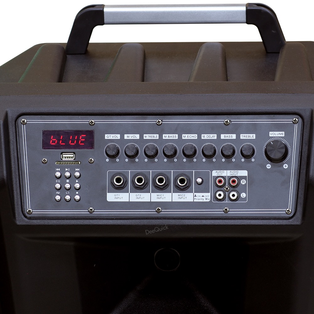 ตู้ลำโพง ลำโพงบลูทูธ SOUNDMILAN ml-2212 ตู้ลาก 18 นิ้ว 100W