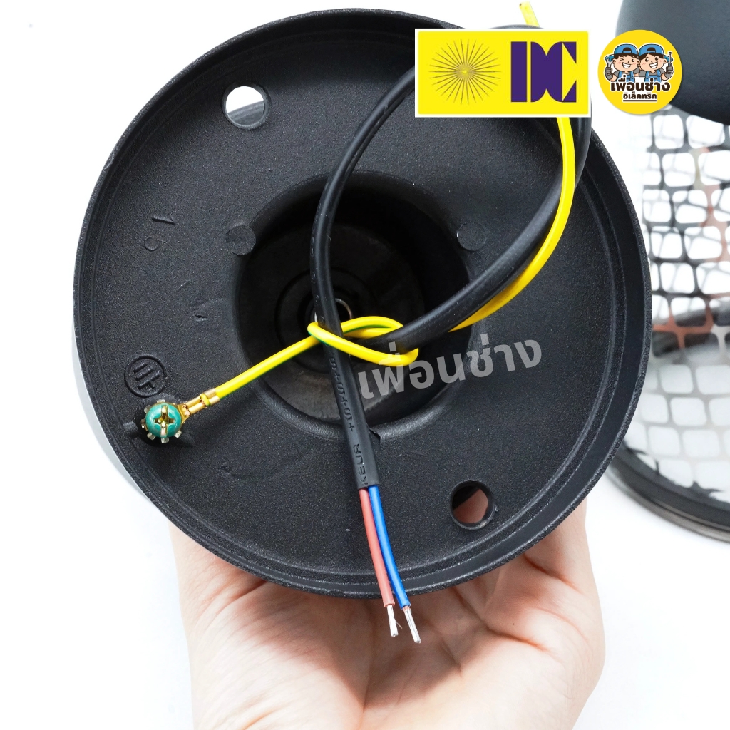 ยี่ห้อ DC รุ่น DCO-KXA24-4-BK โคมไฟหัวเสา ขั้ว E27 สีดำ โคมติดเสา ไฟภายนอก โคมไฟหัวเสา กันน้ำ IP54