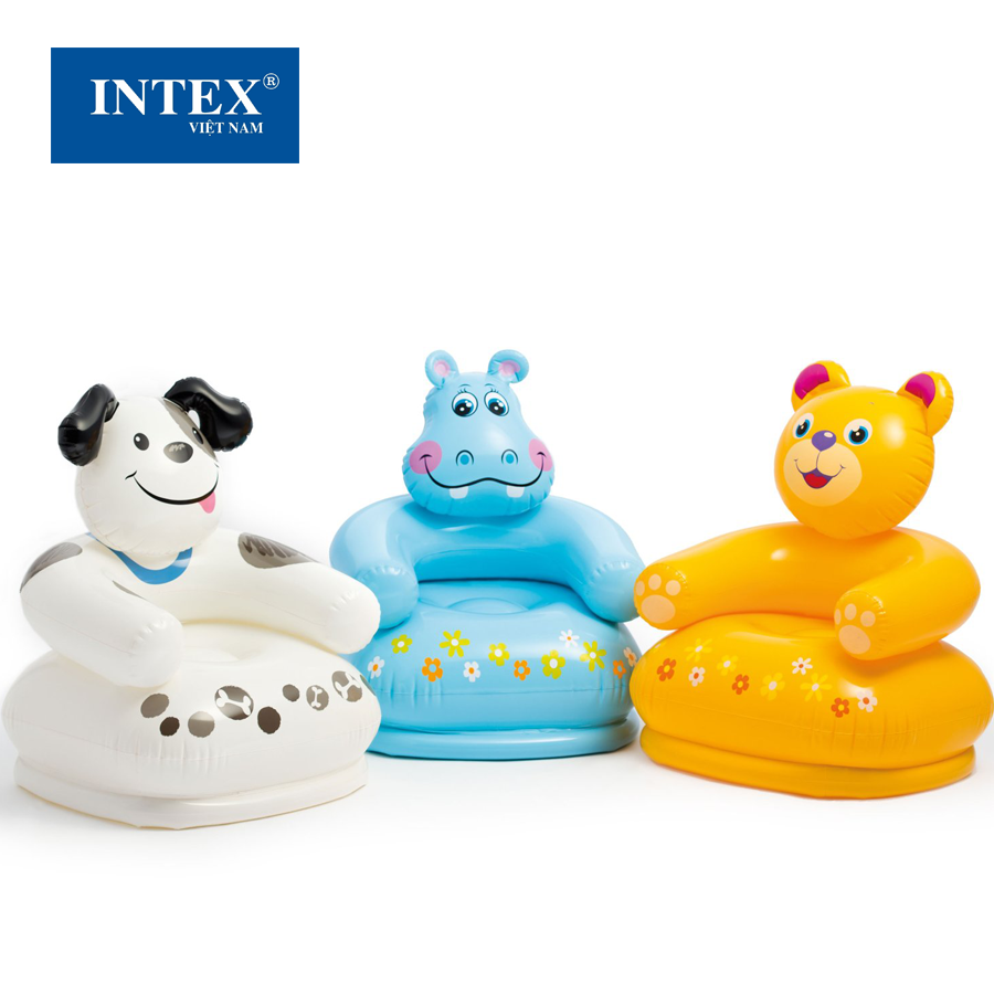 เก้าอี้เป่าลมลายสัตว์น่ารัก intex