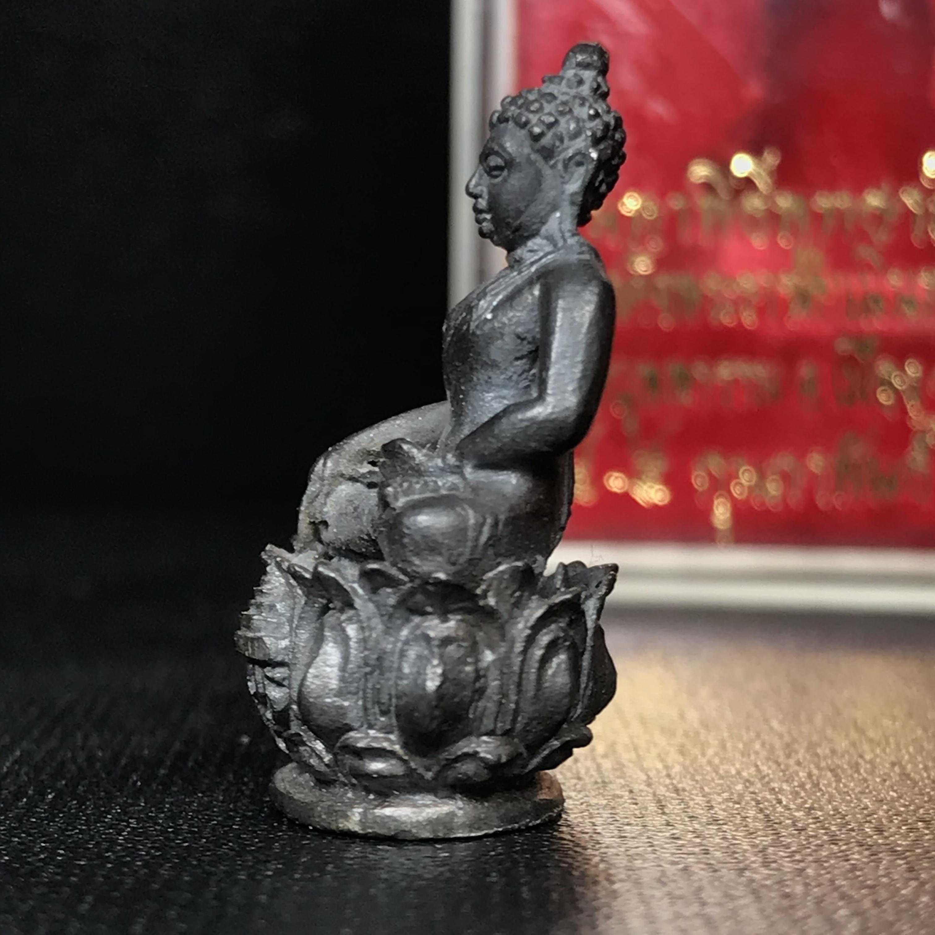 พระกริ่งบุพพาภิมงคล วัดบุพพาราม ปี2519 เนื้อนวโลหะ(***พระดีที่พ่อสร้างและพระราชทานนาม***)(ในหลวง ร.9 เสด็จเททอง)