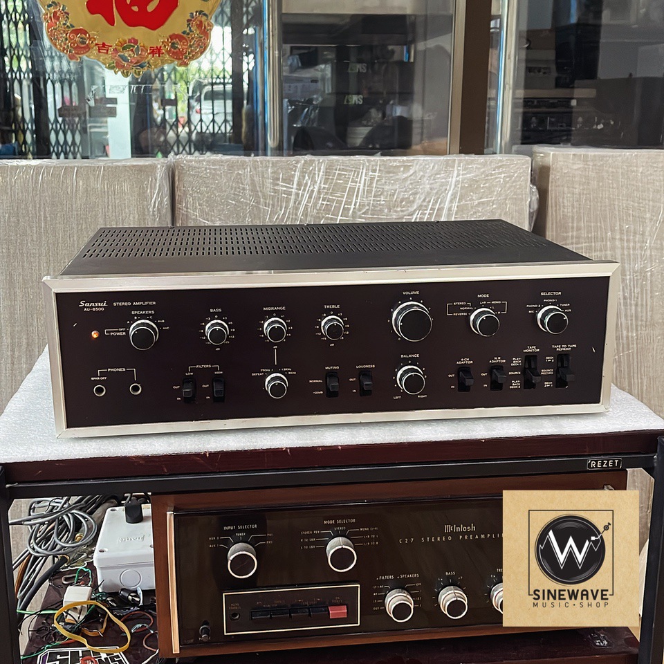 Integrated Amp ยี่ห้อ Sansui รุ่น AU-8500 (Made in Japan)