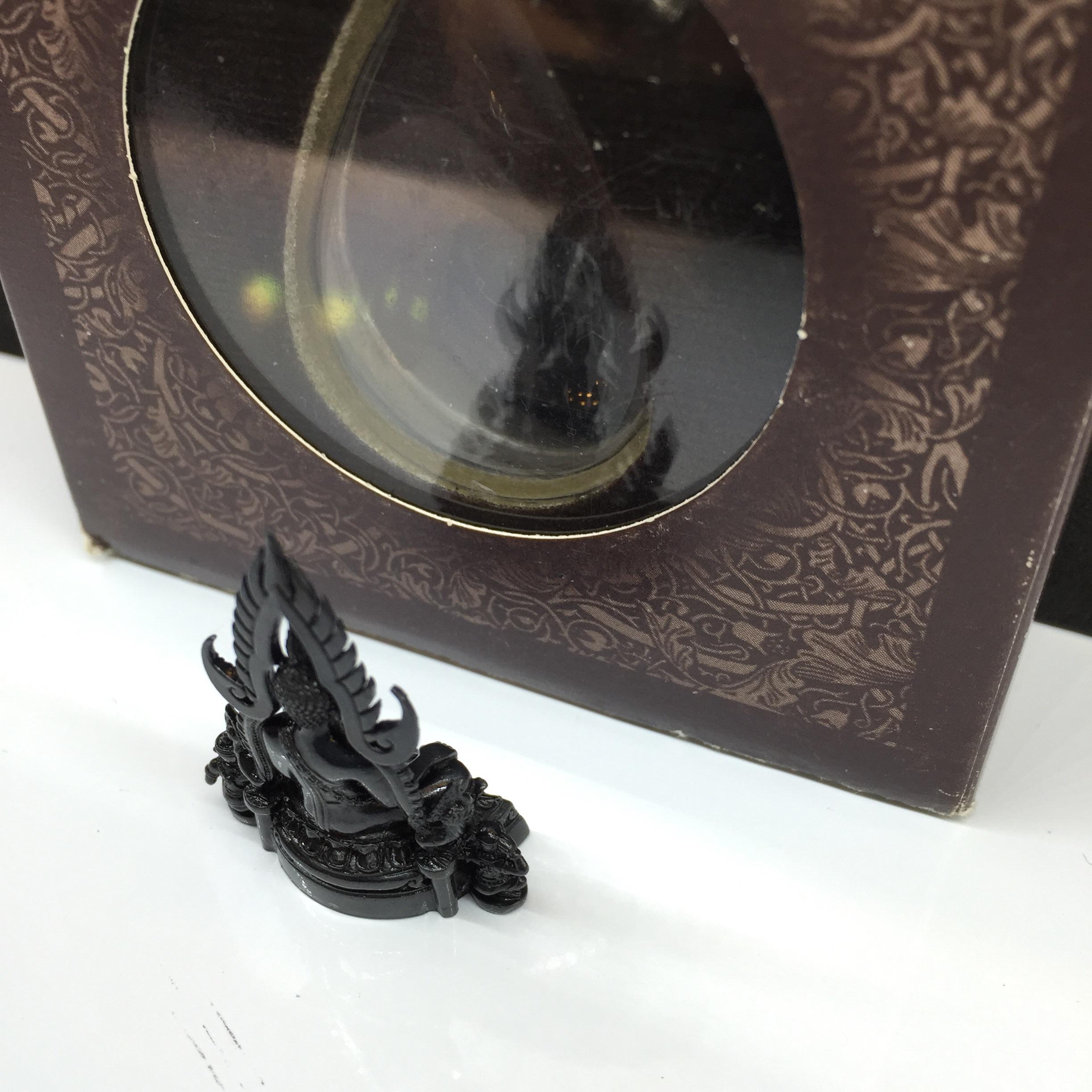 พระกริ่งพระพุทธชินราช ภปร"เพราะแผ่นดินนี้คือ แผ่นดินเกิด" ปี2548 เนื้อเงินรมดำ