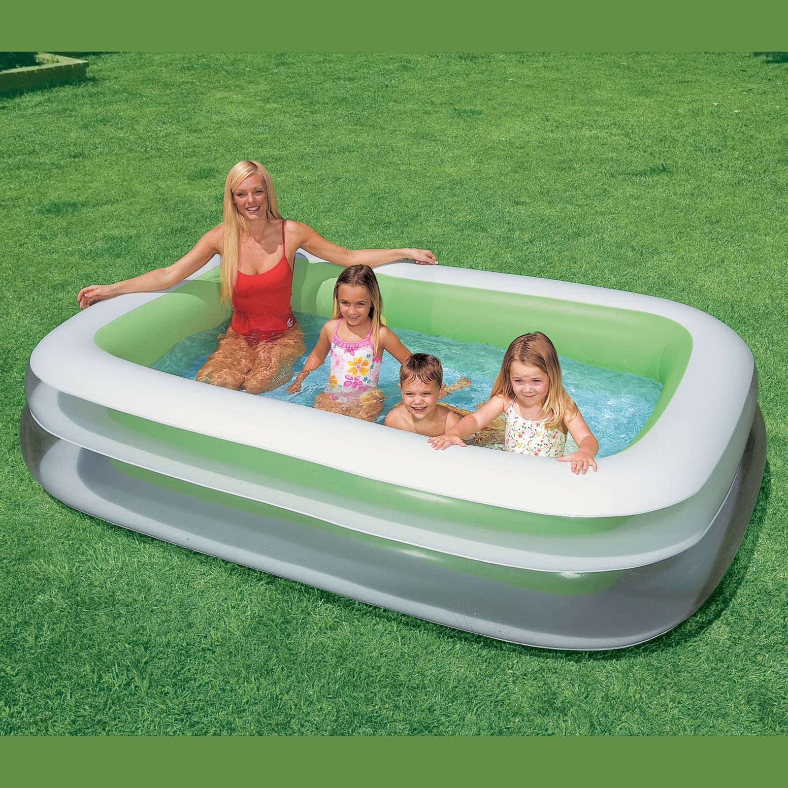 Intex Family Swim Center Pool สระน้ำเป่าลม 2.6 เมตร 56483 แถมสูบไฟฟ้า