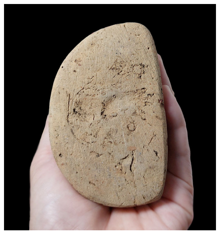 พระสังกัจจายน์เก่า อยุธยาปลายๆ-BPT2656-