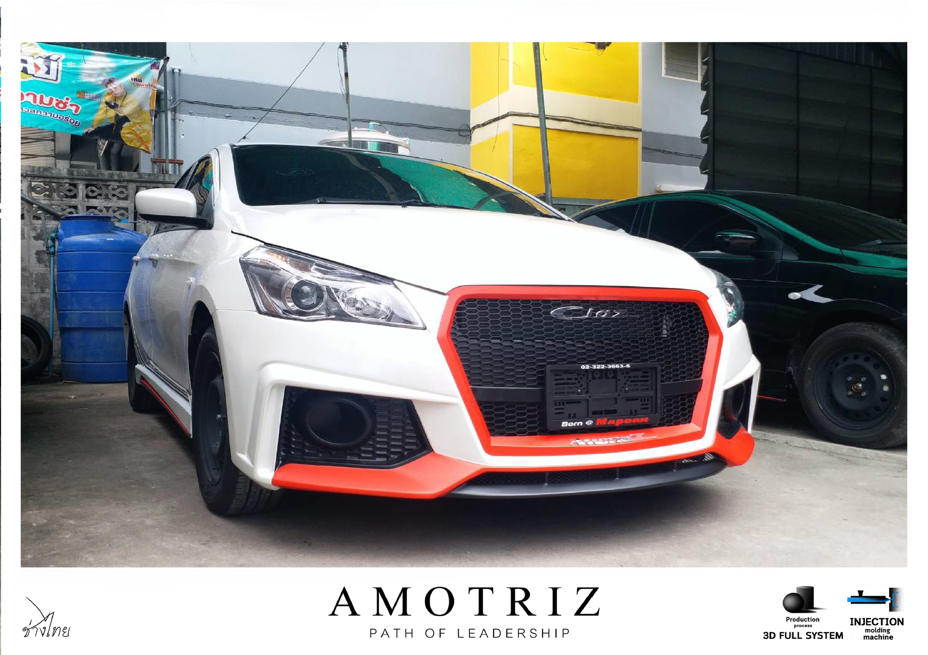 Suzuki Ciaz R8 body kits by Amotriz
