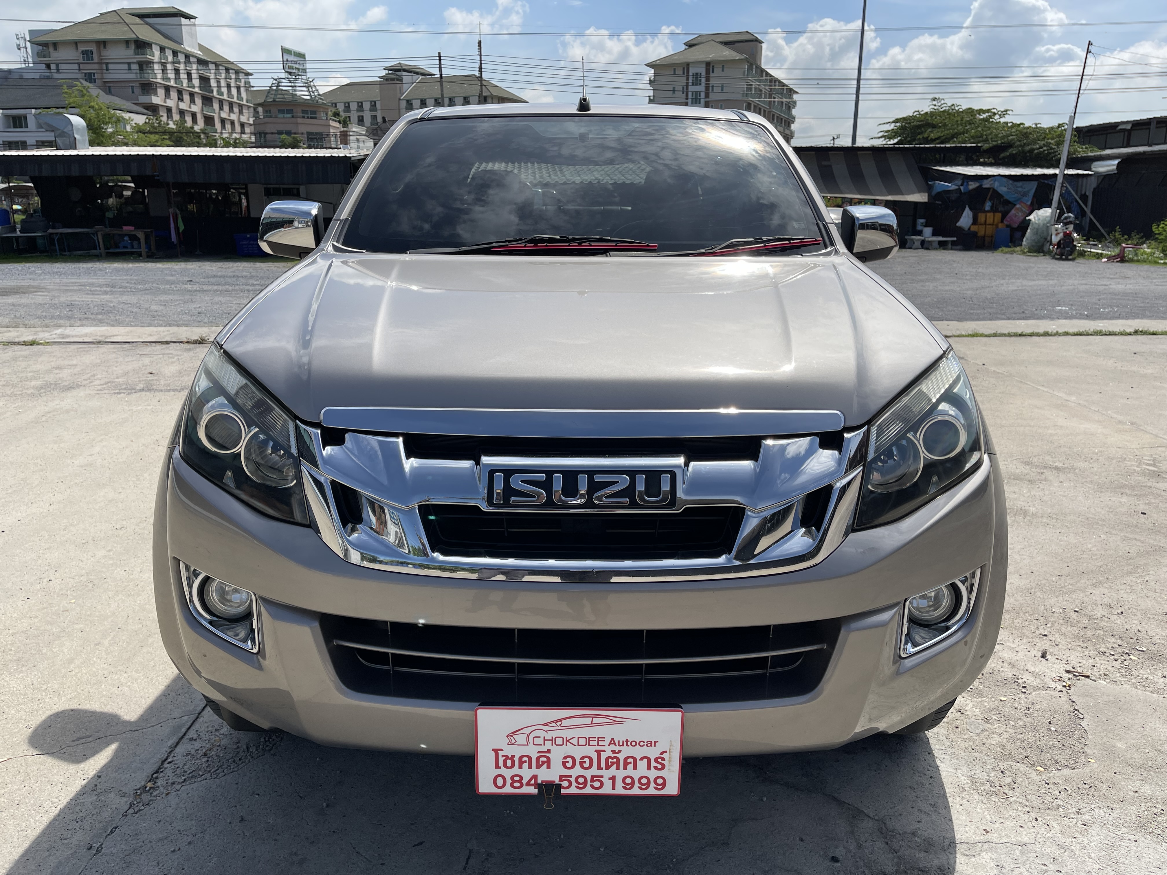 Isuzu Dmax All New 4ประตู Hilander 3.0 Vgs Z Prestige Navi 2012 น้ำตาล