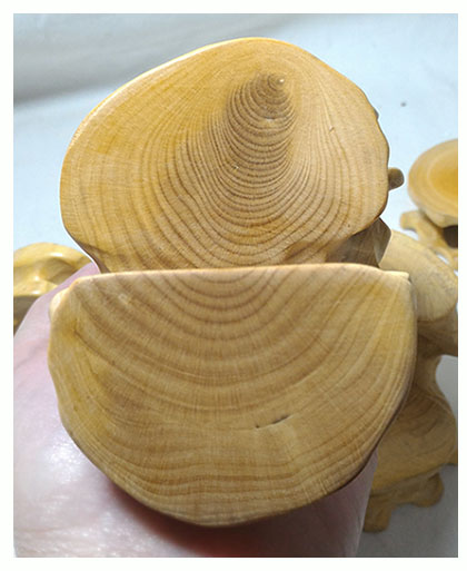 ฐานไม้หรือกี๋ไม้boxwood เล็กๆ แบบ2ชั้น อันละ