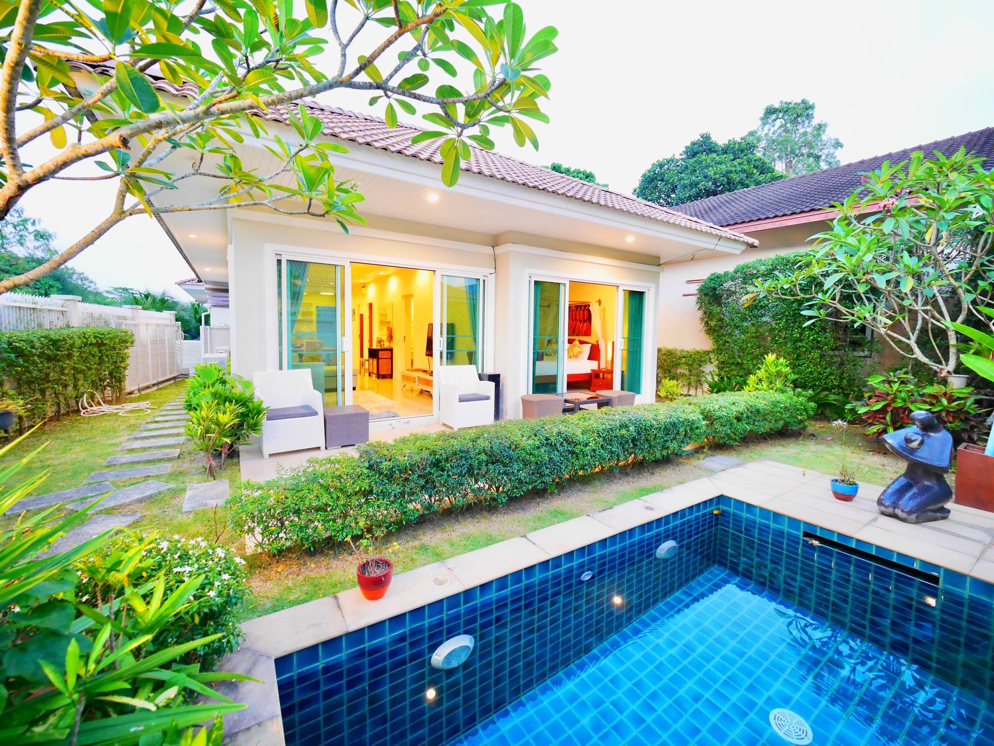 For Rent :Chalong Luxury Pool Villa 2 bed room 2 bath room