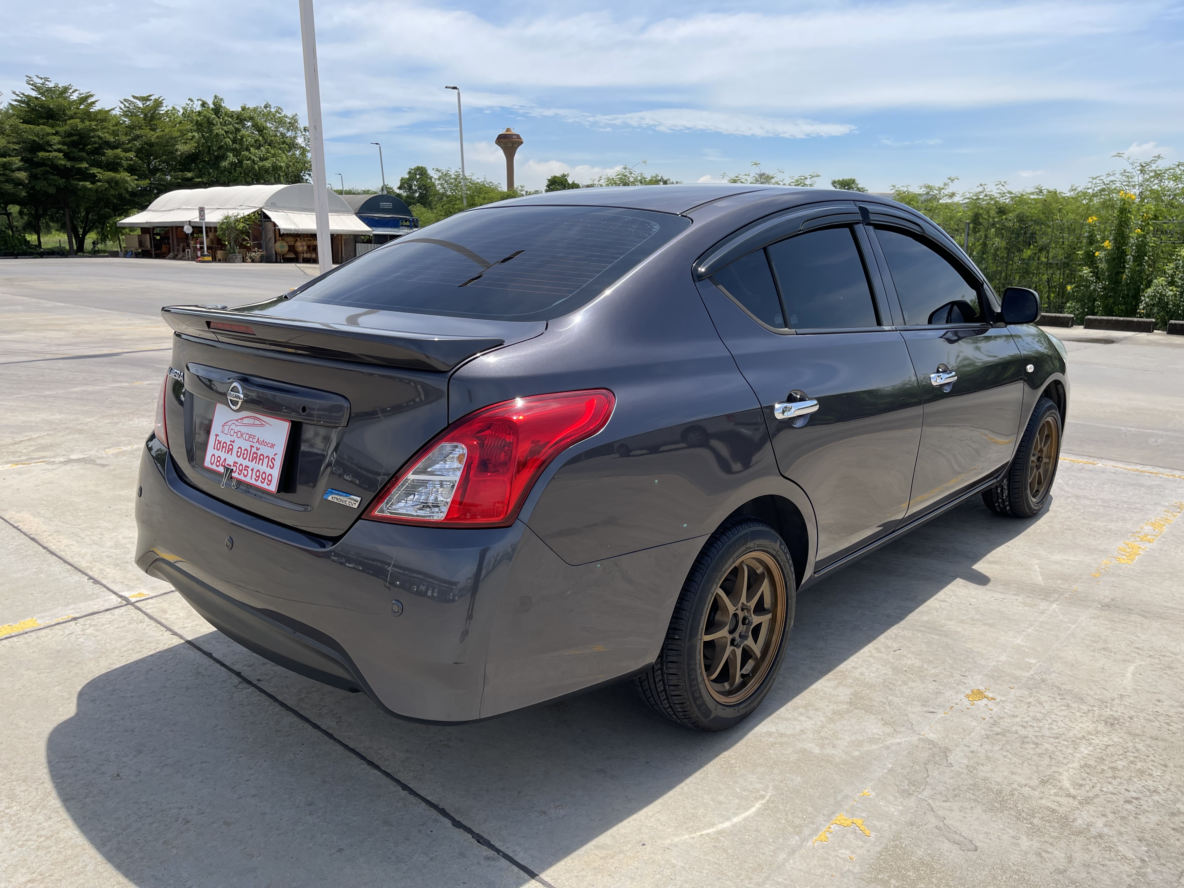 Nissan Almera 1.2 VL At 2014 เทาดำ