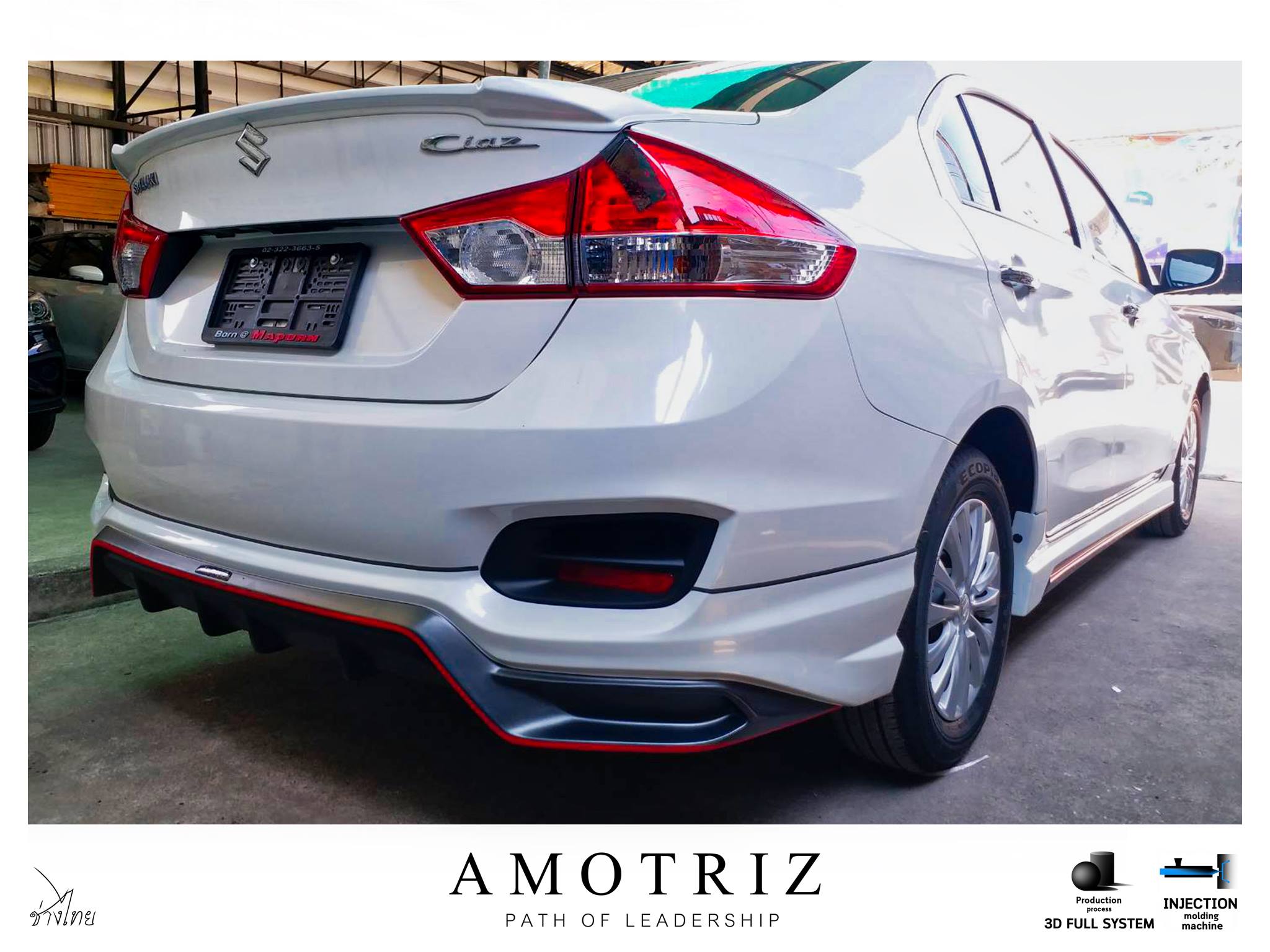 Suzuki Ciaz R8 body kits by Amotriz
