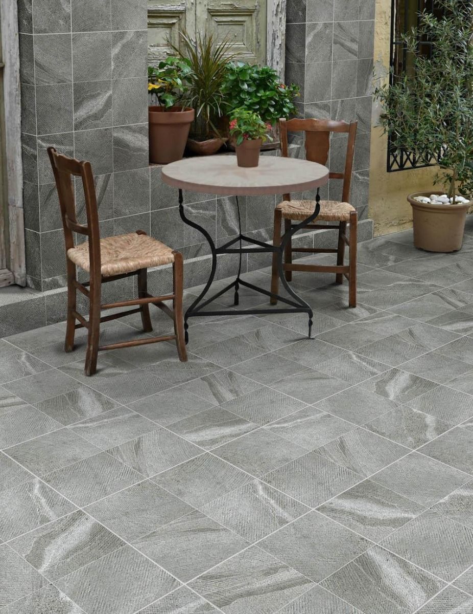 GP 40X40 คัตติ้ง สโตน เทา(HYG/MATT) PM