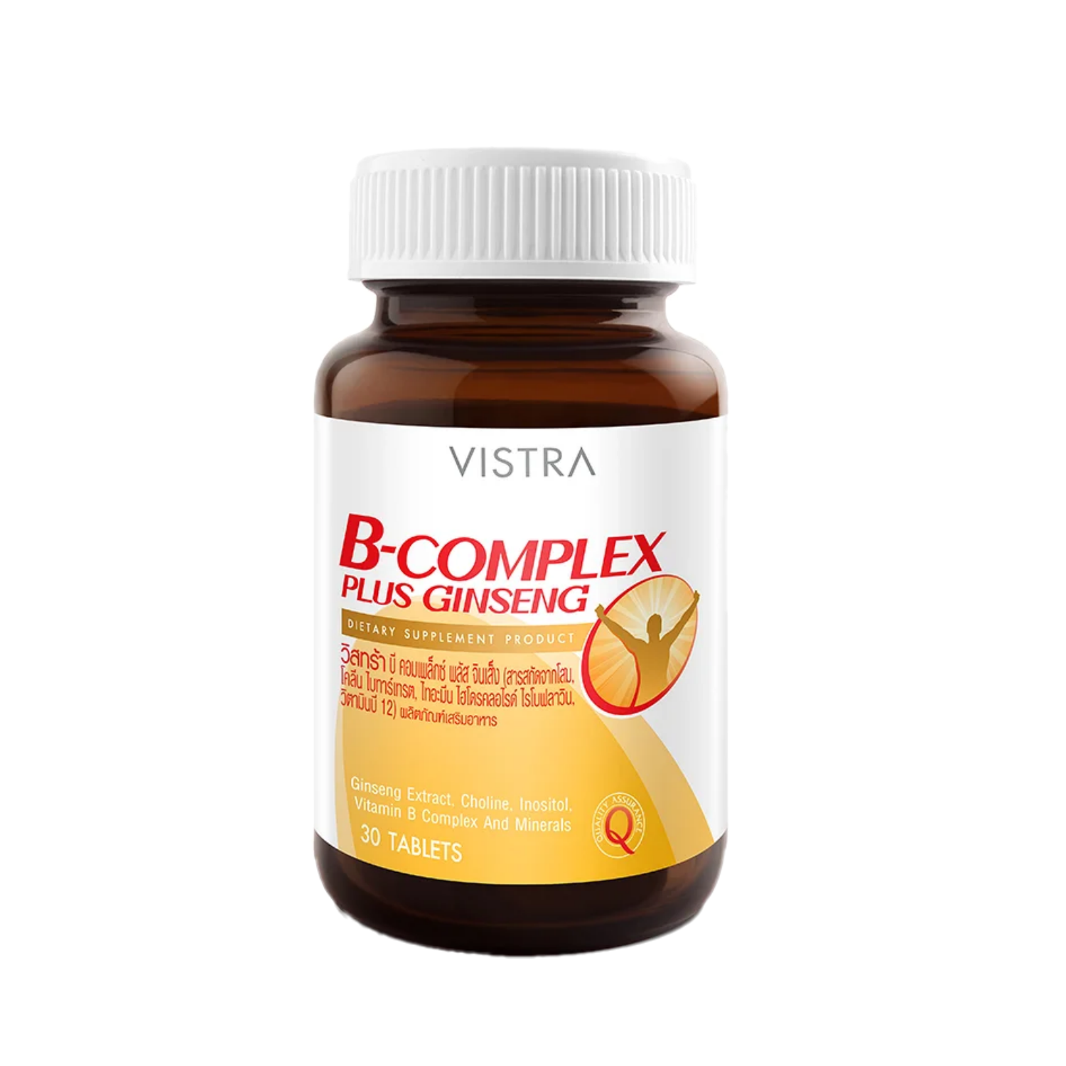 Vistra B-complex plus ginseng 30 tablets
