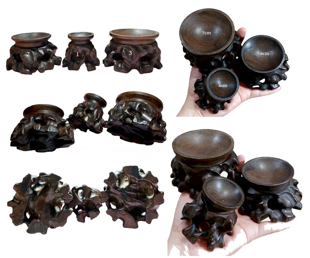 SALE!! ฐานวางลูกแก้ว หินคริสตัลหรืออื่นๆ มี3ขนาด ขายแยก หลายราคา เริ่ม