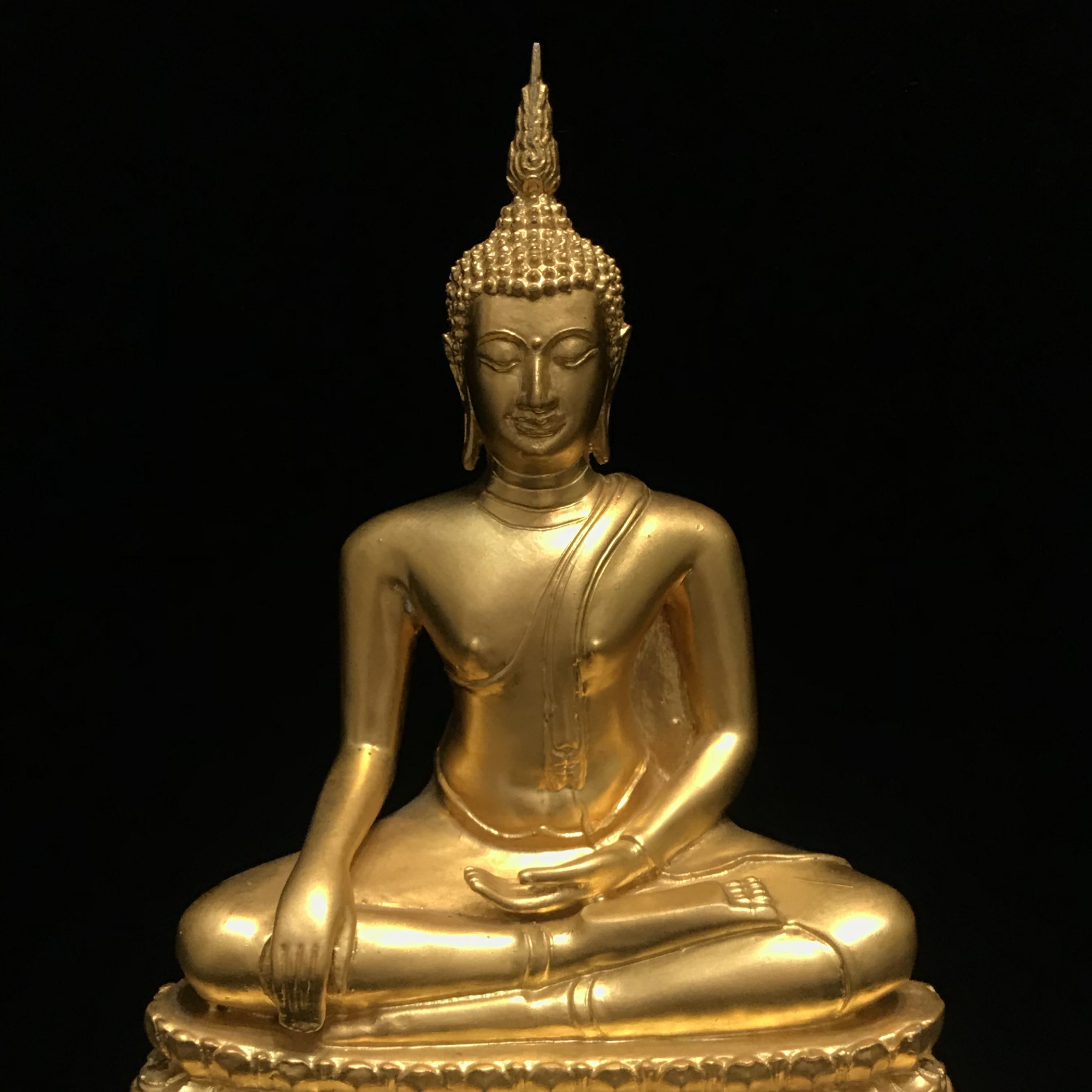 พระบูชาพระพุทธชินสีห์ ภปร. (รุ่น2) หน้าตัก 5นิ้ว ปิดทอง กองทุนฟันเทียมพระราชทาน ในวโรกาสมหามงคล 80 พรรษา ปี 2550 (องค์หมายเลข447)(1ใน1999องค์)หายาก