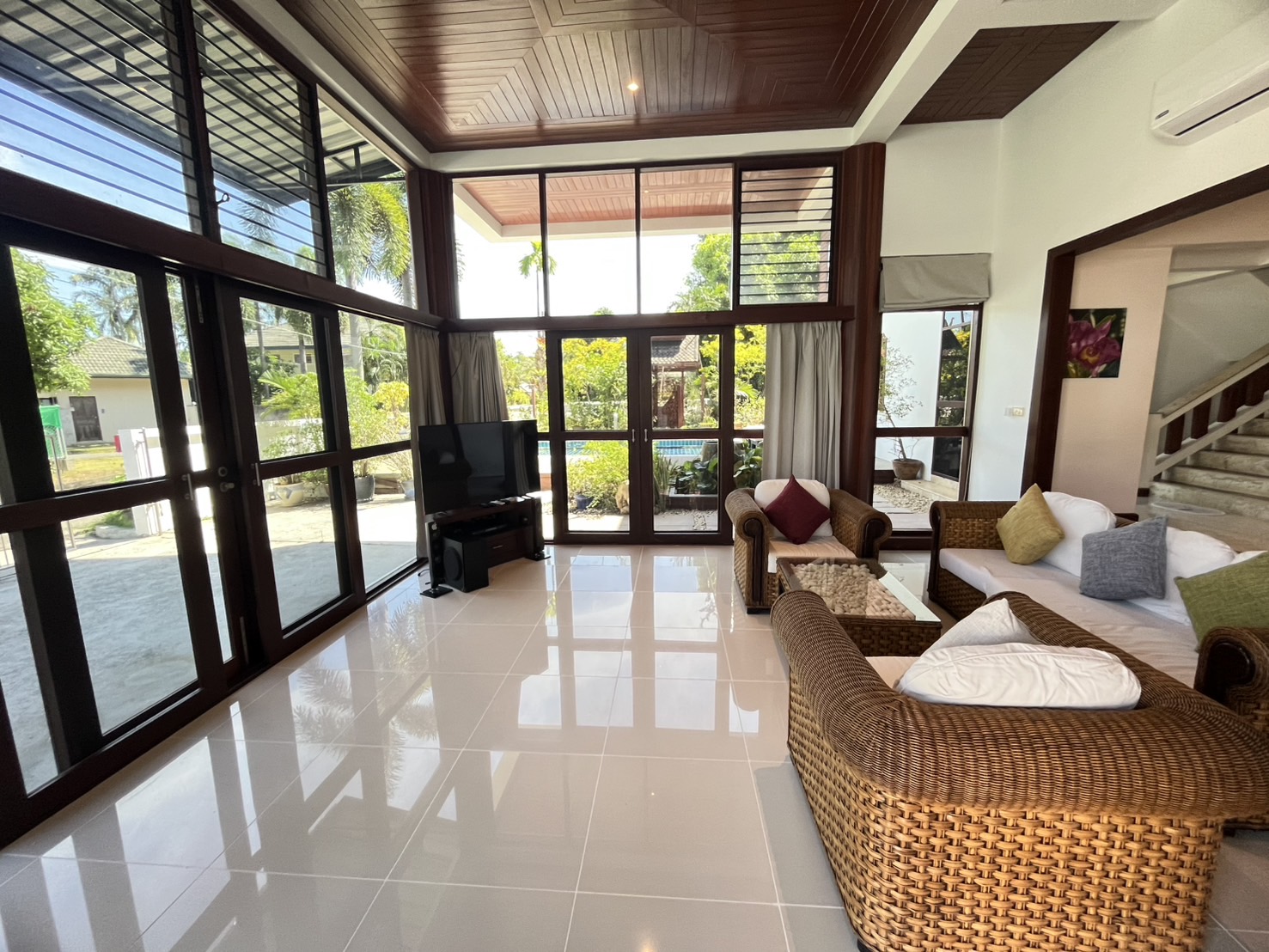 For Rent : Rawai, 2-Storey House with Swimming Pool, 4 bedroom 3 bathroom