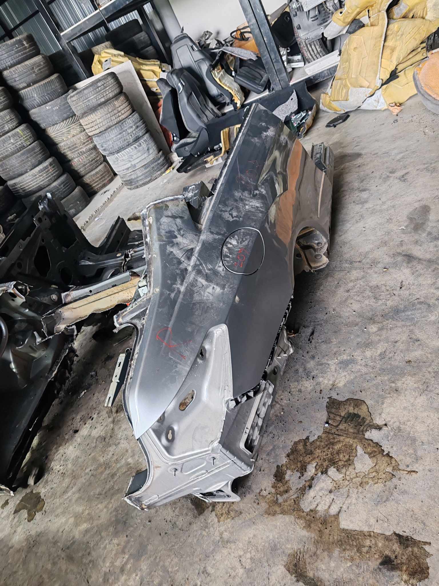 บังโคลนหลังW207