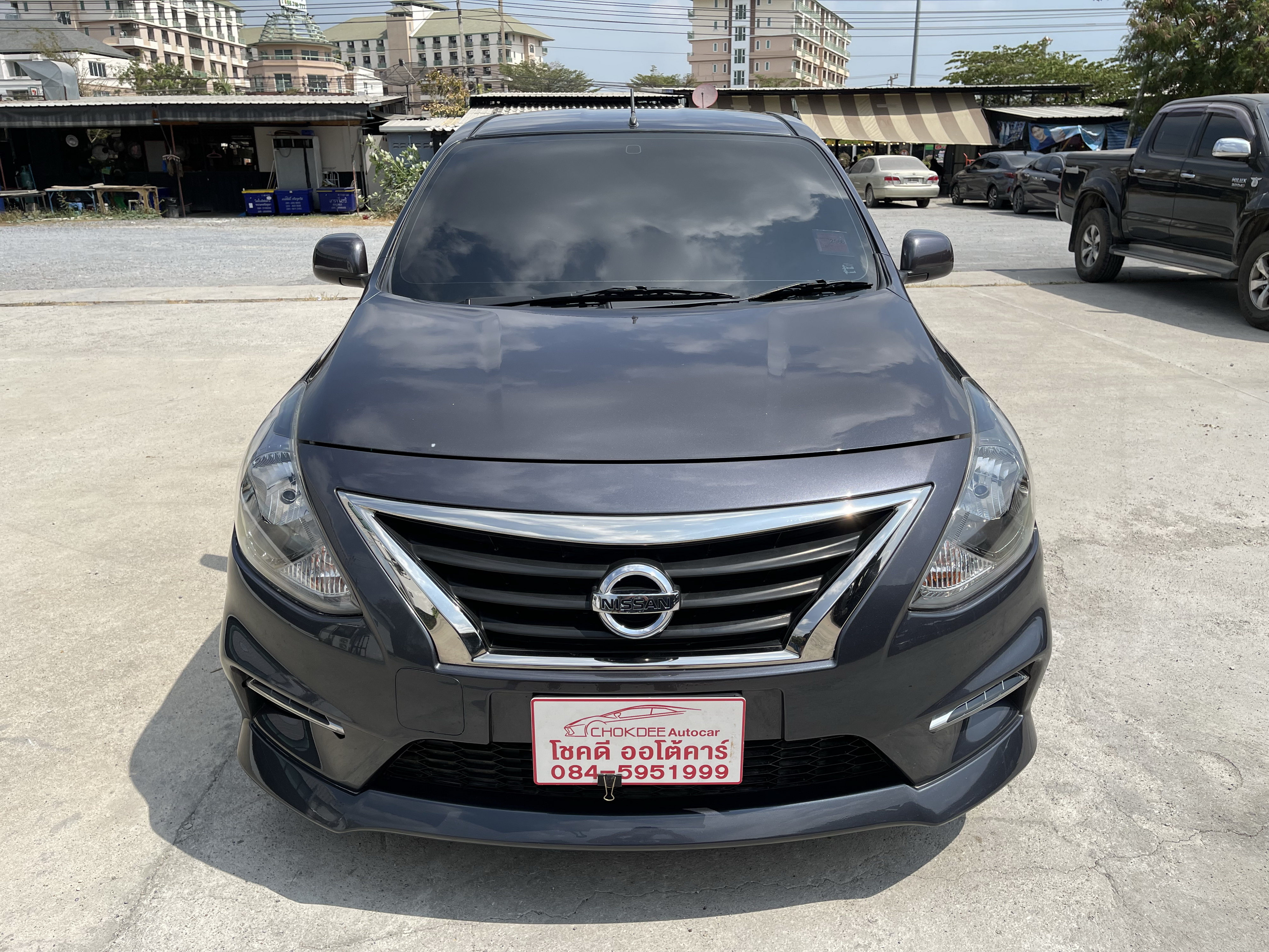 Nissan Almera 1.2 E Sportech At 2018 เทา