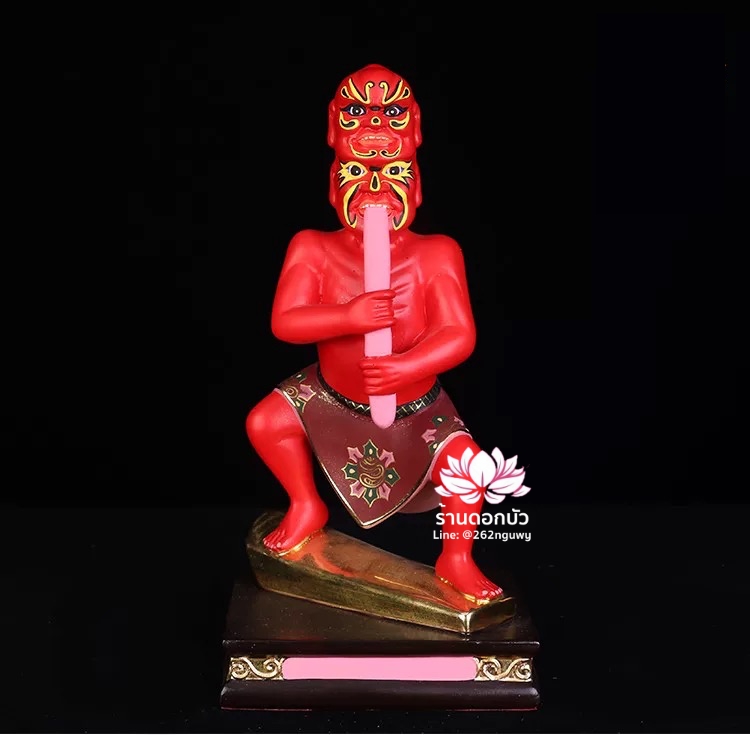 โหงวกุ้ย อู่กุ้ย อู่กุ้ยเจียงจิน หรือ ขุนพลห้าผี เทพบริวารสายนรก ขนาด 12 นิ้ว