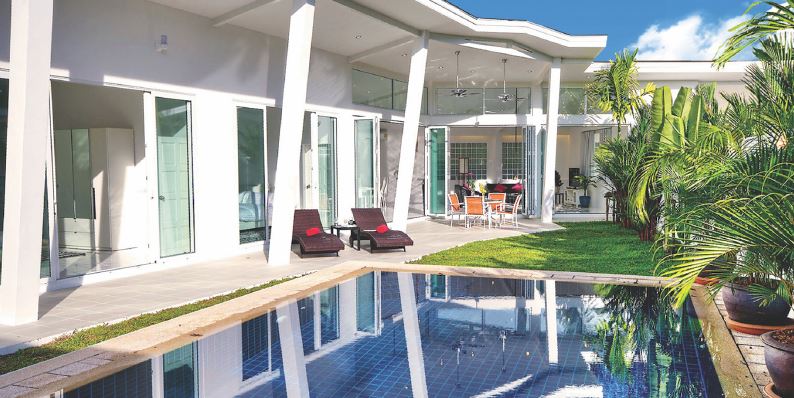 For Rent : Thalang, Luxury Private Pool Villa , 3 bedrooms 3 bathrooms. Garden View.