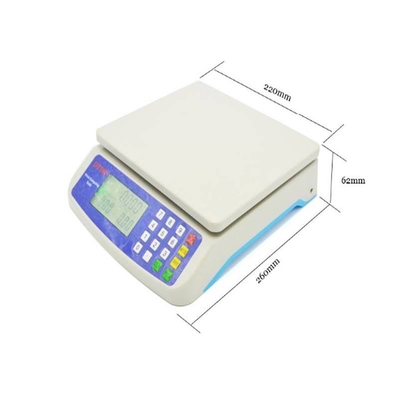 เครื่องชั่งน้ำหนักดิจิตอล dt-580 ชิ้น 0 กก.